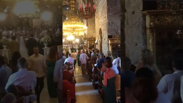 Венчание на Кипре часть 1