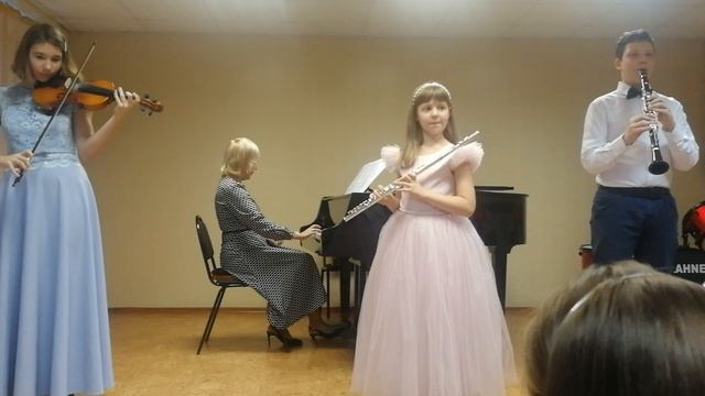 Моцарт. Ансамбль,, Созвучие " ДШИ 8 РАДУГА г. Самара