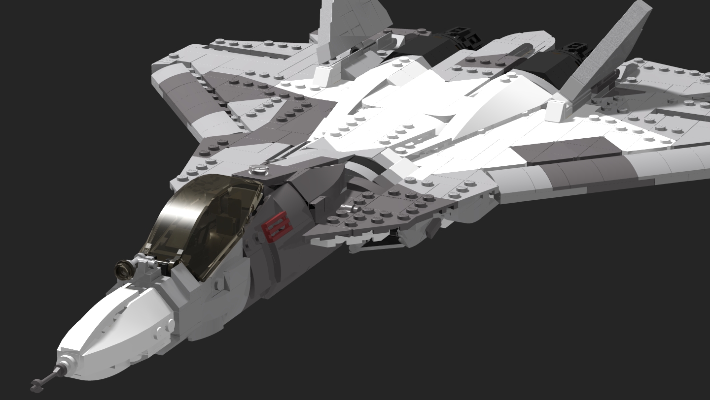 Лего самоделка Су-57