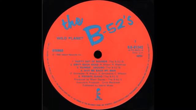 The B 52's.  Wild Planet 1980 (vinyl record)