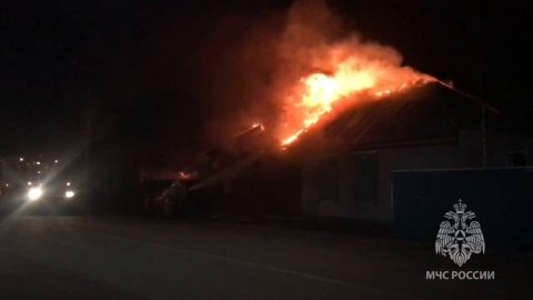 МЧС Бурятии. Пожар, в котором погибла женщина и двое детей.