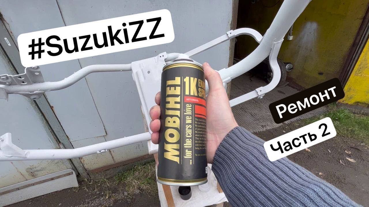 Ремонт скутера Suzuki ZZ Inch Up Sport - Малярка