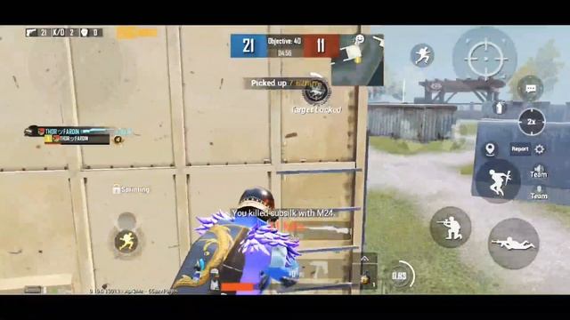 PUBGM ON NUBIA REDMAGIC 3 GAMEPLAY THOR BOLTE