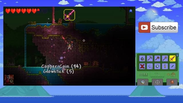 Terraria 3DS Let's Play - "I'm Not A Ninja!" [4]