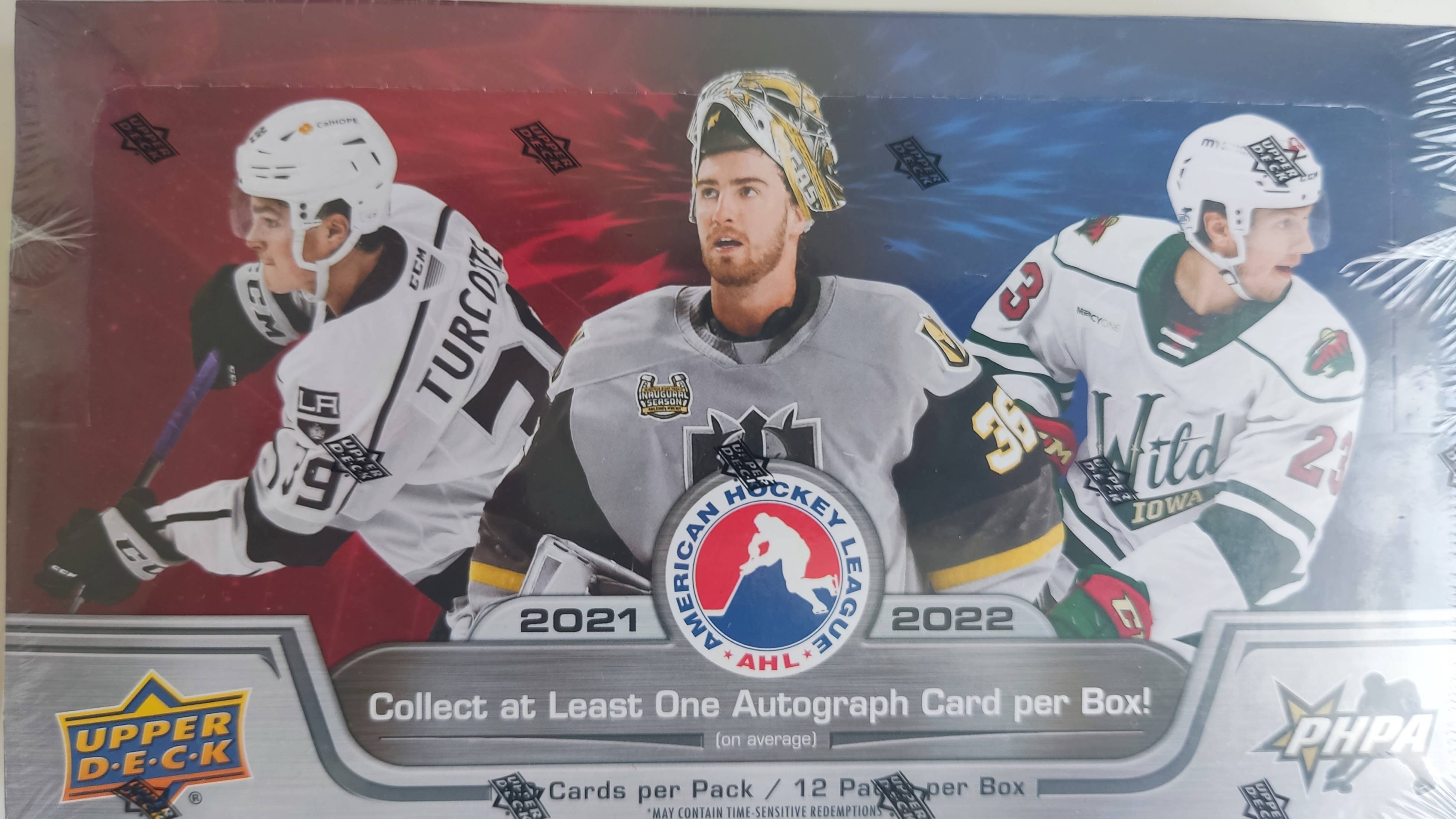 Брейк 2021/22 Upper Deck AHL hobby box # 2.mp4