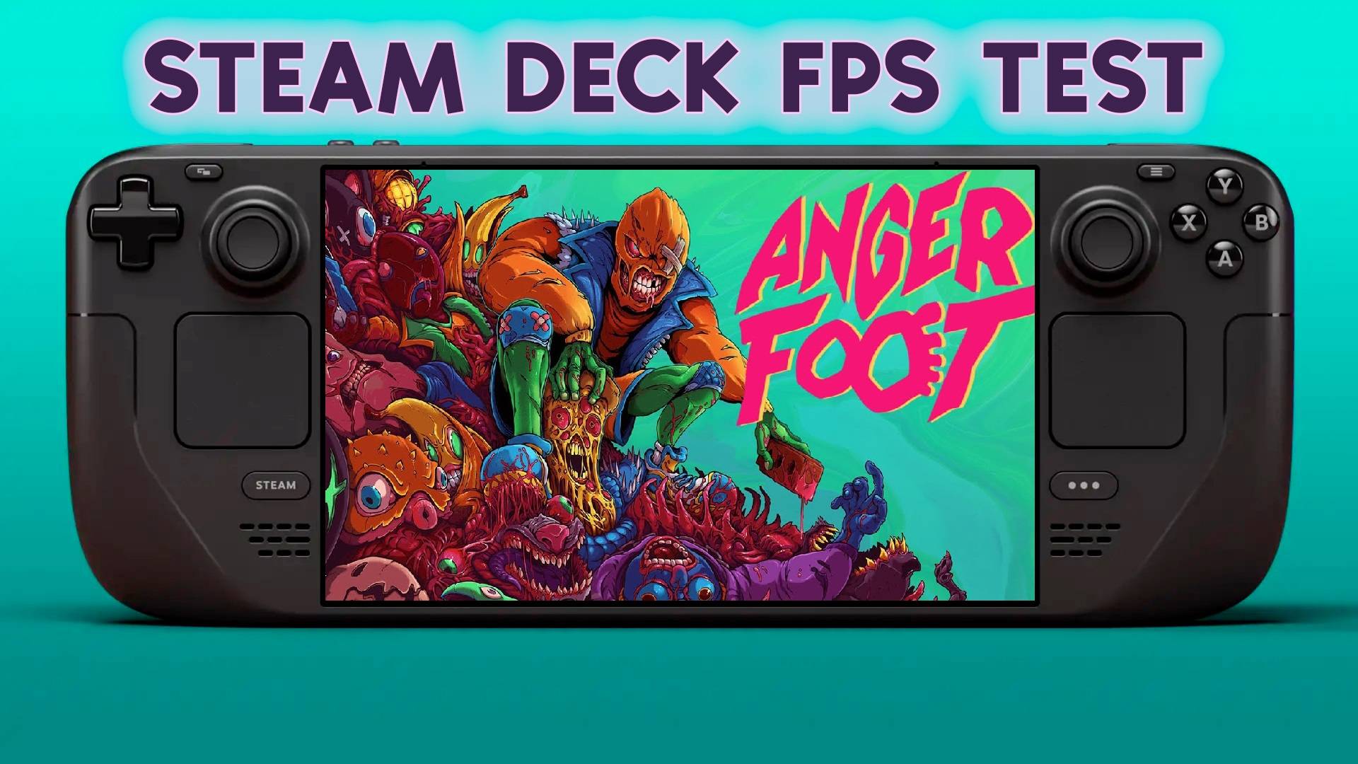 Anger Foot на Steam Deck (Gameplay | Framerate | Тест FPS)
