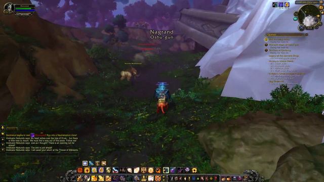 Draenor Quest 467: The Fate of Gordawg & 468: The Dark Heart of Oshu'gun (WoW, human, Paladin)