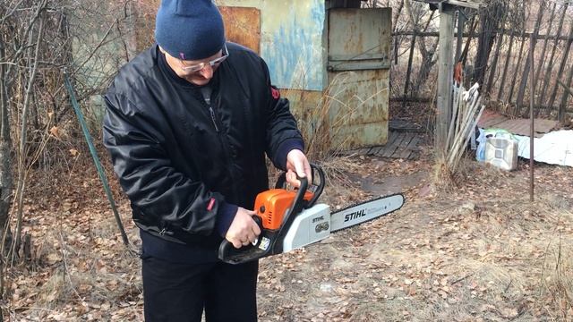 Бензопила Штиль180 /не заводится/что делать/