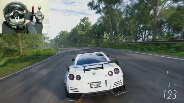 Rebuilding Nissan GTR R35 Nismo - Forza Horizon 5 | Thrustmaster T300RS