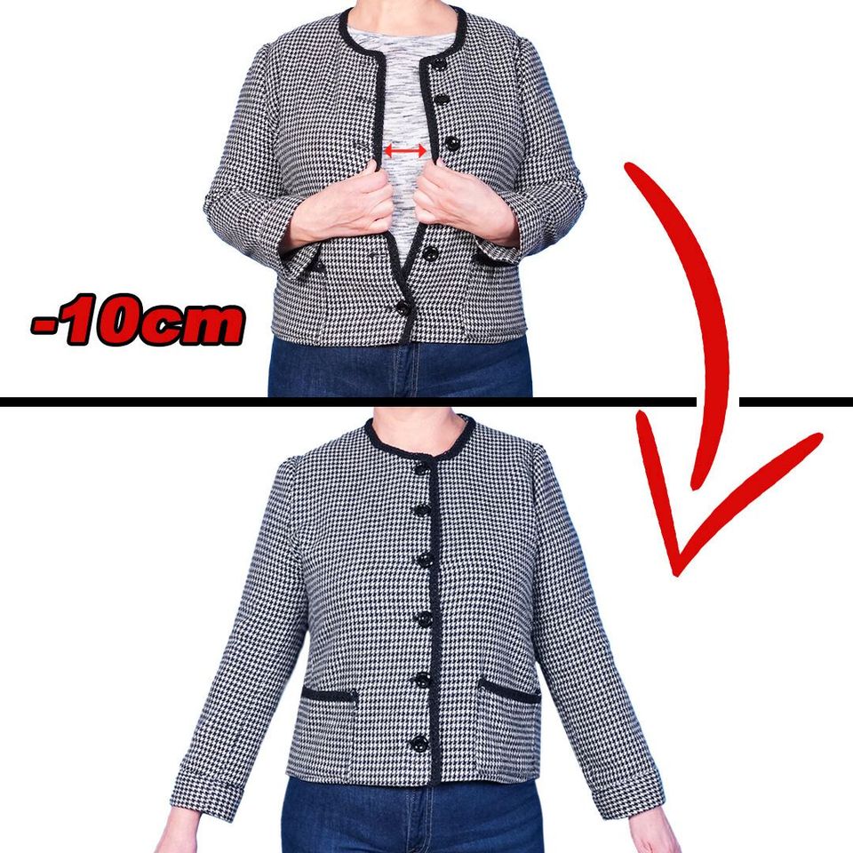 Простой швейный прием, позволяющий увеличить размер пиджака без обращения к портному