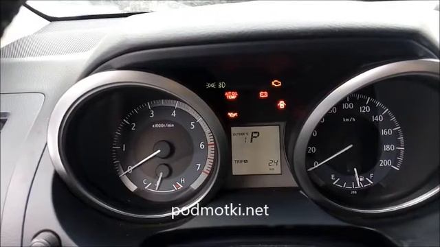 Подмотка Митсубиси Л200 ( Mitsubishi L200 ) 2016