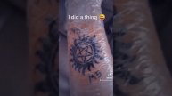 I got a supernatural tattoo #supernatural