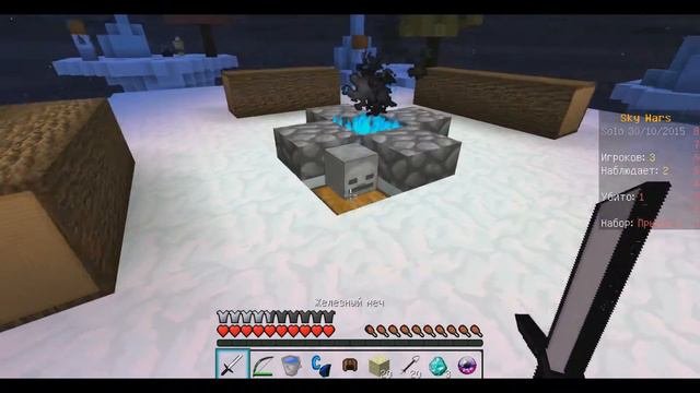 (Minecraft) Sky Wars #3 от CoolMan Новый сервер и видио под музыку!
