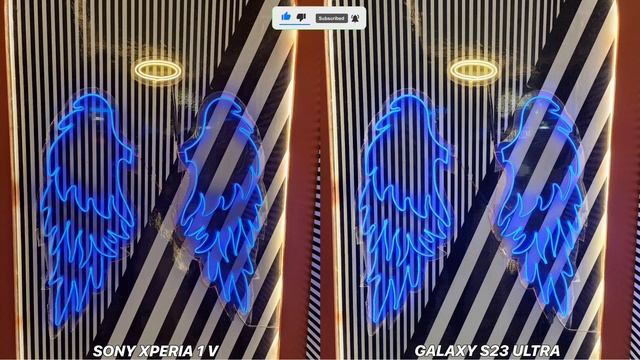 Sony Xperia 1 V Vs Galaxy S23 Ultra Camera Stabilization Test