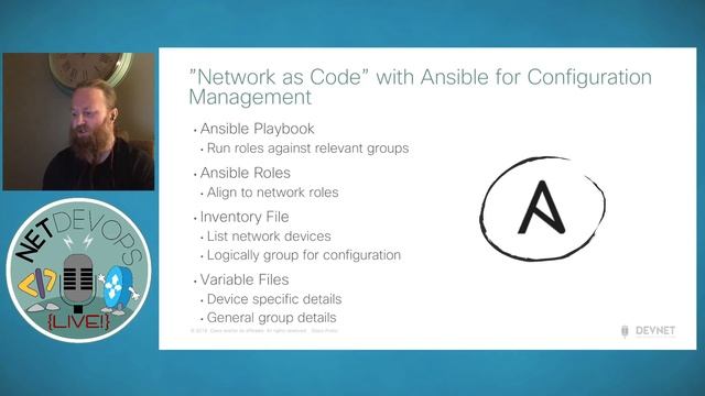 DevOps style configuration management for the network with Open Source