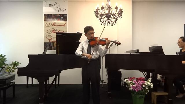 Chanson Triste by Tchaikovsky - Mila's Debut School of Music - Spring Recital 2018