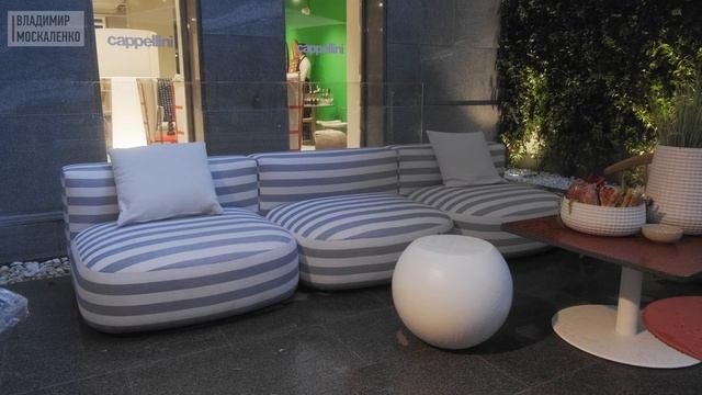 Новые коллекции мебели 2023 в шоуруме Cappelini на неделе Дизайна в Милане