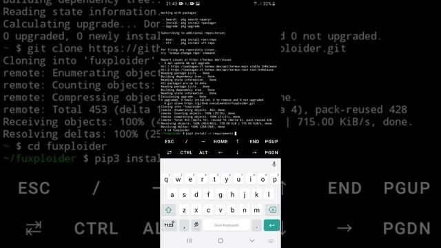 how to install fuxploider in termux