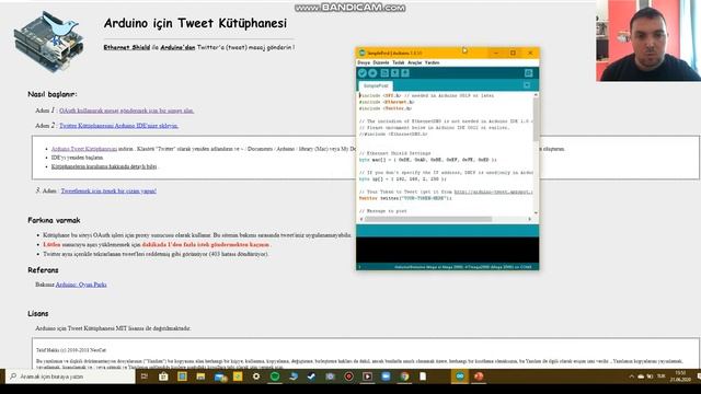 arduino mega ve ethernet shield kullanarak twitter!a tweet atmak.