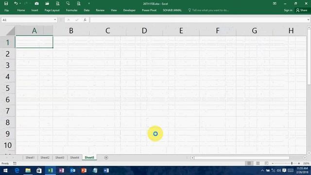 How to set Range Values In Ms Excel In Urdu