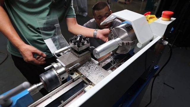 part 8.1 Basic operation of lathe WEISS WBL210D Lathe