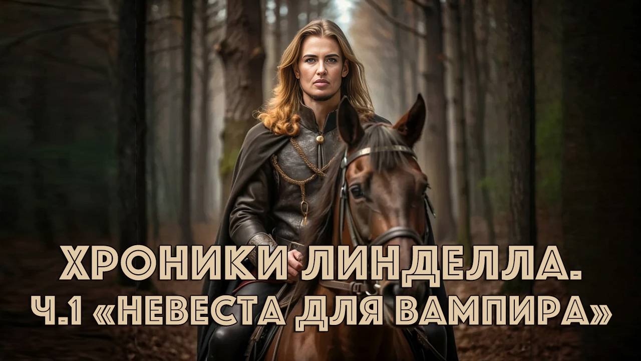 Трейлер к роману - фэнтези Silver Wolf  "Хроники Линделла. Часть 1 Невеста для вампира"