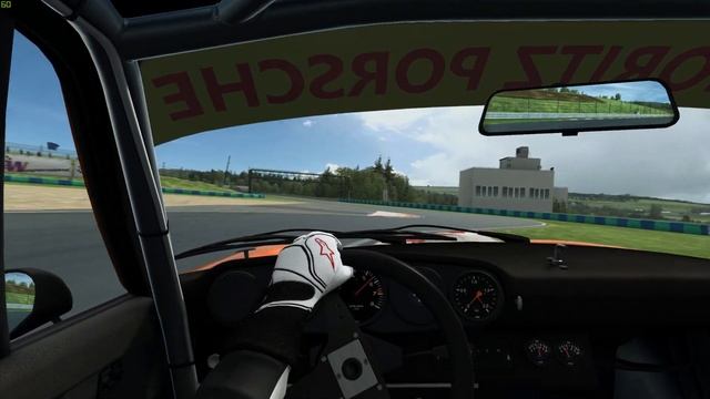 RaceRoom Hungaroring Porsche 934 Turbo RSR Onboard