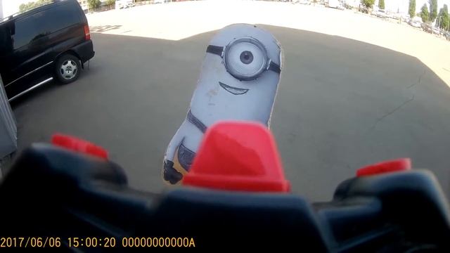 Миньоны Посипаки Сеня и вертолёт