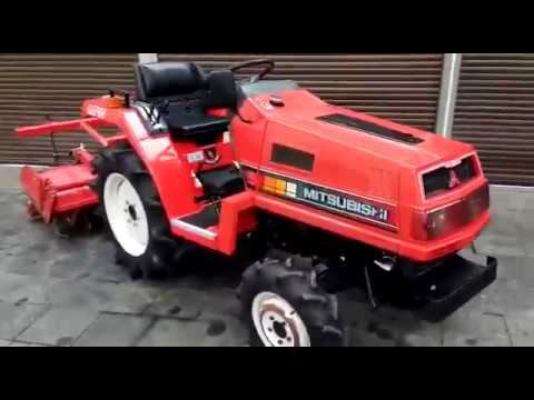Мини-трактор MITSUBISHI MT15 с фрезой 120 см