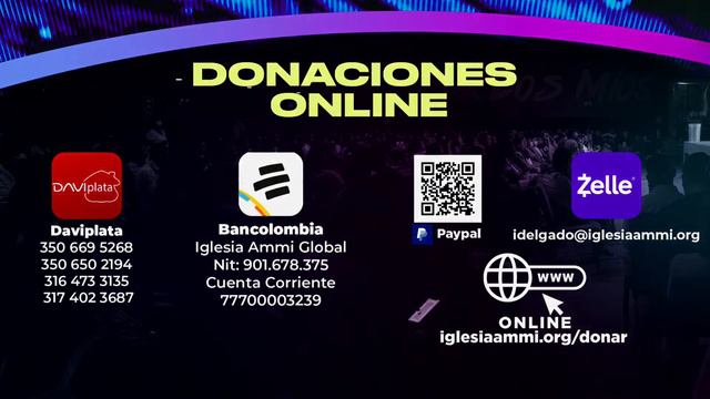 Conéctate a nuestra experiencia ONLINE - TRAINING  - 9am domingo - 19/NOV/2023 - AMMI ONLINE - Día