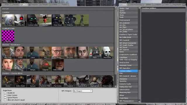 gmod npc controll