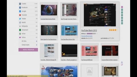 КАК УСТАНОВИТЬ ТЕМУ ДЛЯ YOUTUBE ?