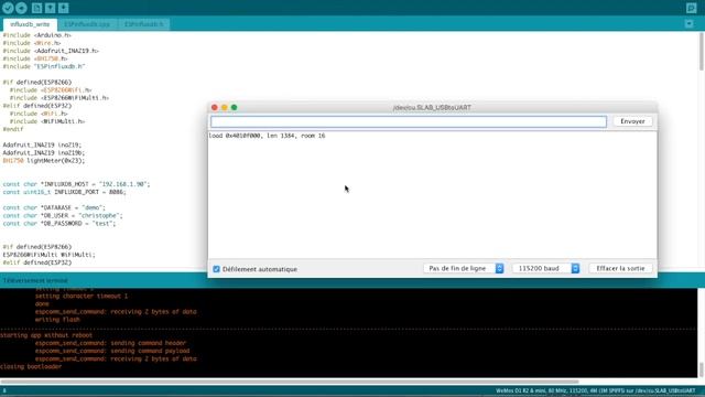 Dashboard monitoring solaire Grafana / InfluxDB pour objet connecté DIY