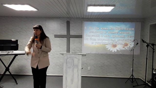 "Уважает ли Бог твой выбор?", проповедует Екатерина Облицева