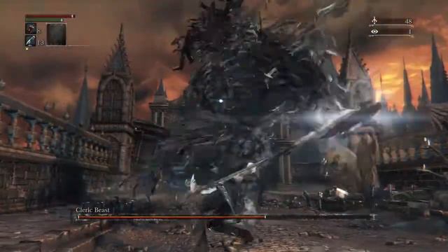 Bloodborne™ Cleric Beast Boss Fight