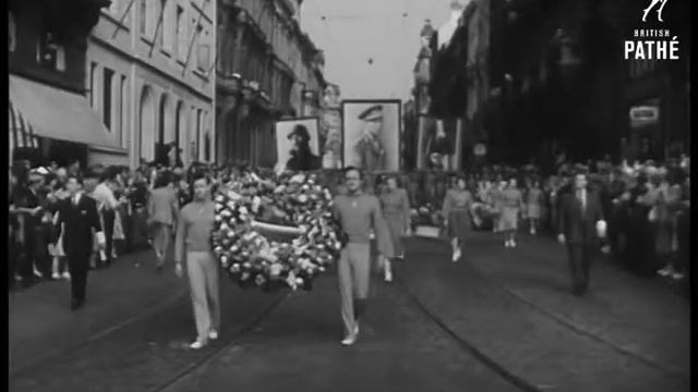 Demonstration Against Return Of King Leopold: Belgium (1950)