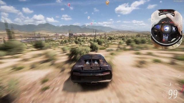Forza Horizon 5 Rebuilding Bugatti Chiron Gameplay 1500HP