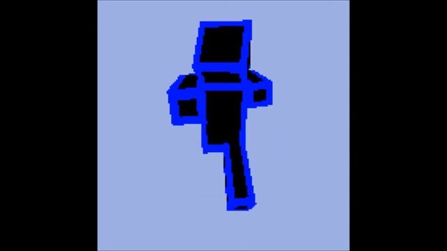 Minecraft Skins - Black inside Purple,Blue,Red,Green outline