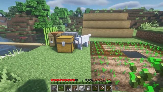 Minecraft Survival Series #7 / Nourishment / Minecraft Java / Davinci Gaming
