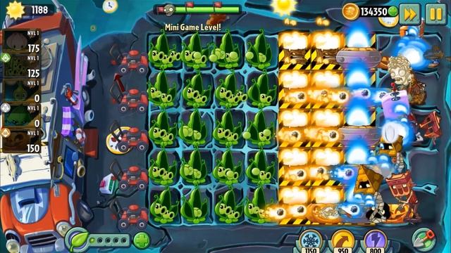 PVZ 2 Survival - Protect to 15 Torchwood Of Te Attack Zombies Plants Vs Zombies 2