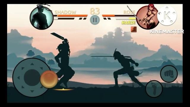 Shadow Vs Rose butcher s wife shadow fight 2 gameplay