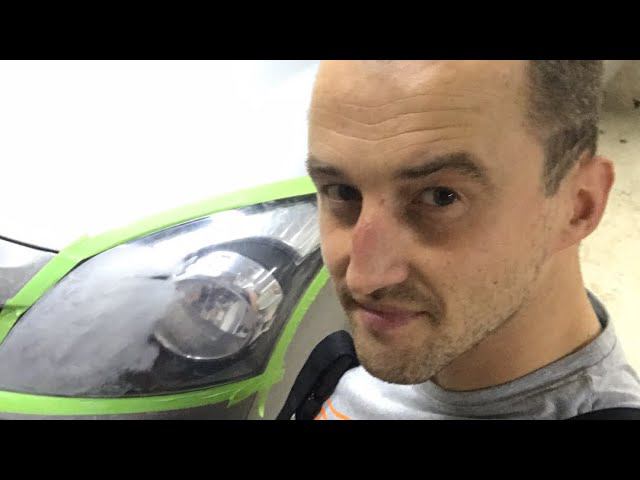 Полировка фар Renault Kaleos