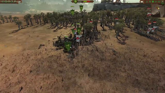 NEW KNIGHTS OF NURGLE - How Wood Elves Counter Aggressive Rush - Total War Warhammer 3
