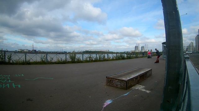 дуракаваляния на роликах 7 ( Bon Jovi  - Runaway) фрискейт , freeskate