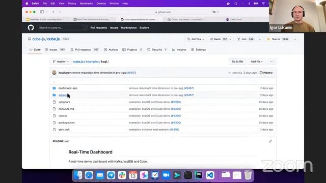 Headless BI with streaming data
