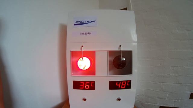 Работа энергосберегающей пленки PRI 8070