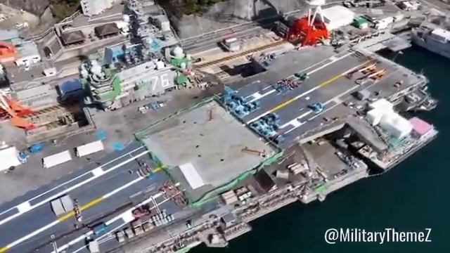 💥💥💥Гражданин Китая беспрепятственно смог провести съемку с коптера японской военно-морской базы Й