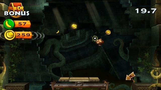 Donkey Kong Country Returns 3D - World 3: Ruins - No Damage 100 Walkthrough
