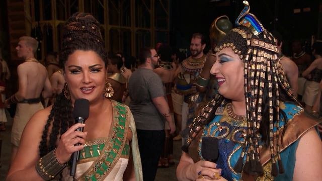 Anna Netrebko and Anita Rachvelishvili on Aida