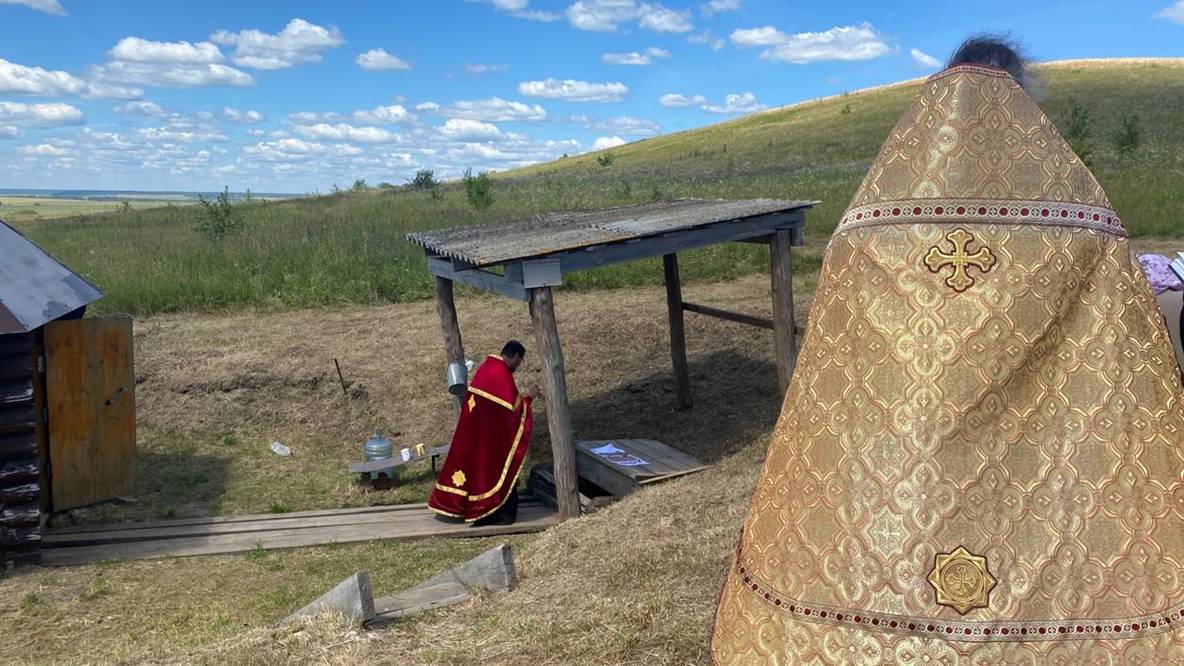 Родник Аксиньин, Новая Федоровка, 10 июля 2024 г.